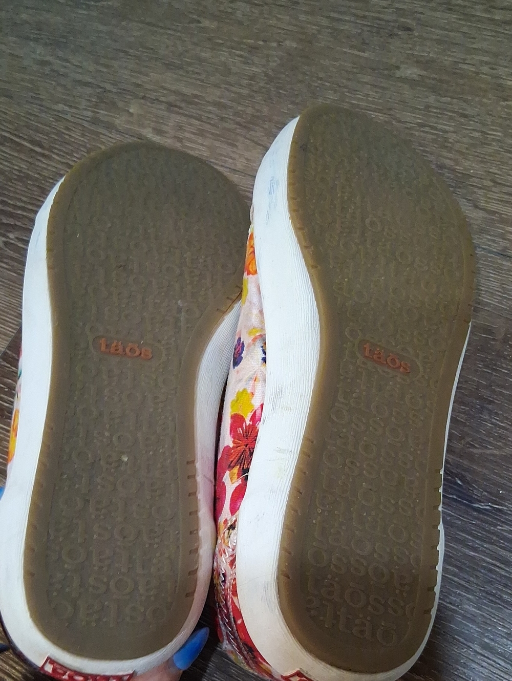 Taos Footwear Star Floral Multicolor Size 6 - Picture 7 of 9